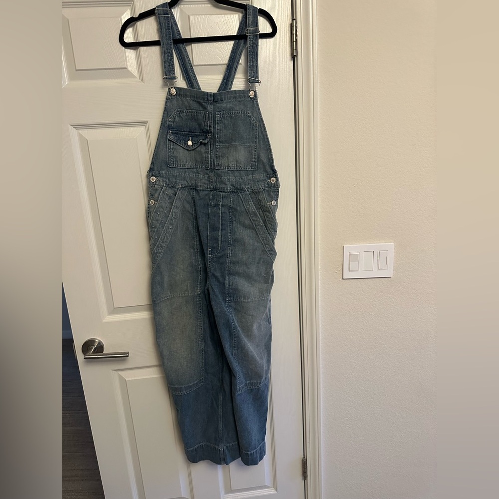 Free People | We The Free Murphy Utility Wide Leg Denim Overalls